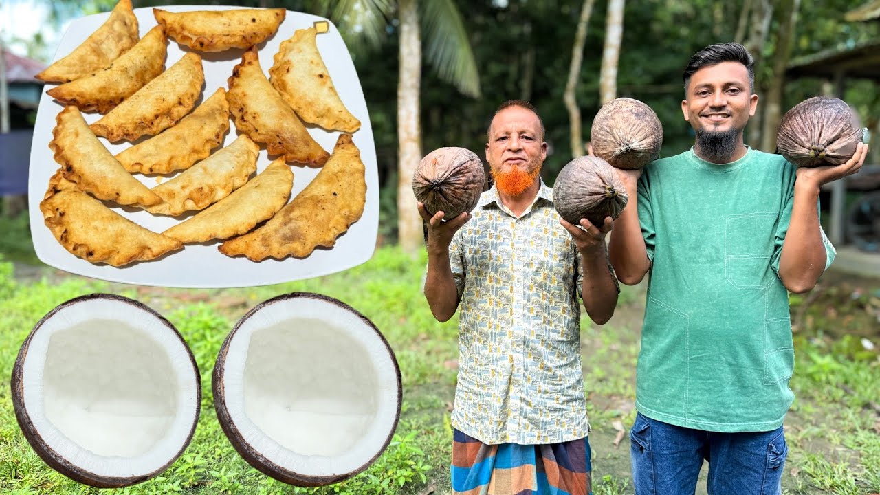 মায়ের হাতের নারকেল দিয়ে কুলি পিঠা | Traditional Narkel Kuli Pitha Recipe | Robin The Storyteller