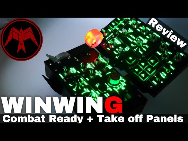 WINWING Combat and Take off Panels Review [Discontinued] - YouTube