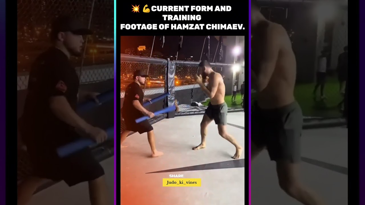 💪Current form and training footage of Hamzat Chimaev.