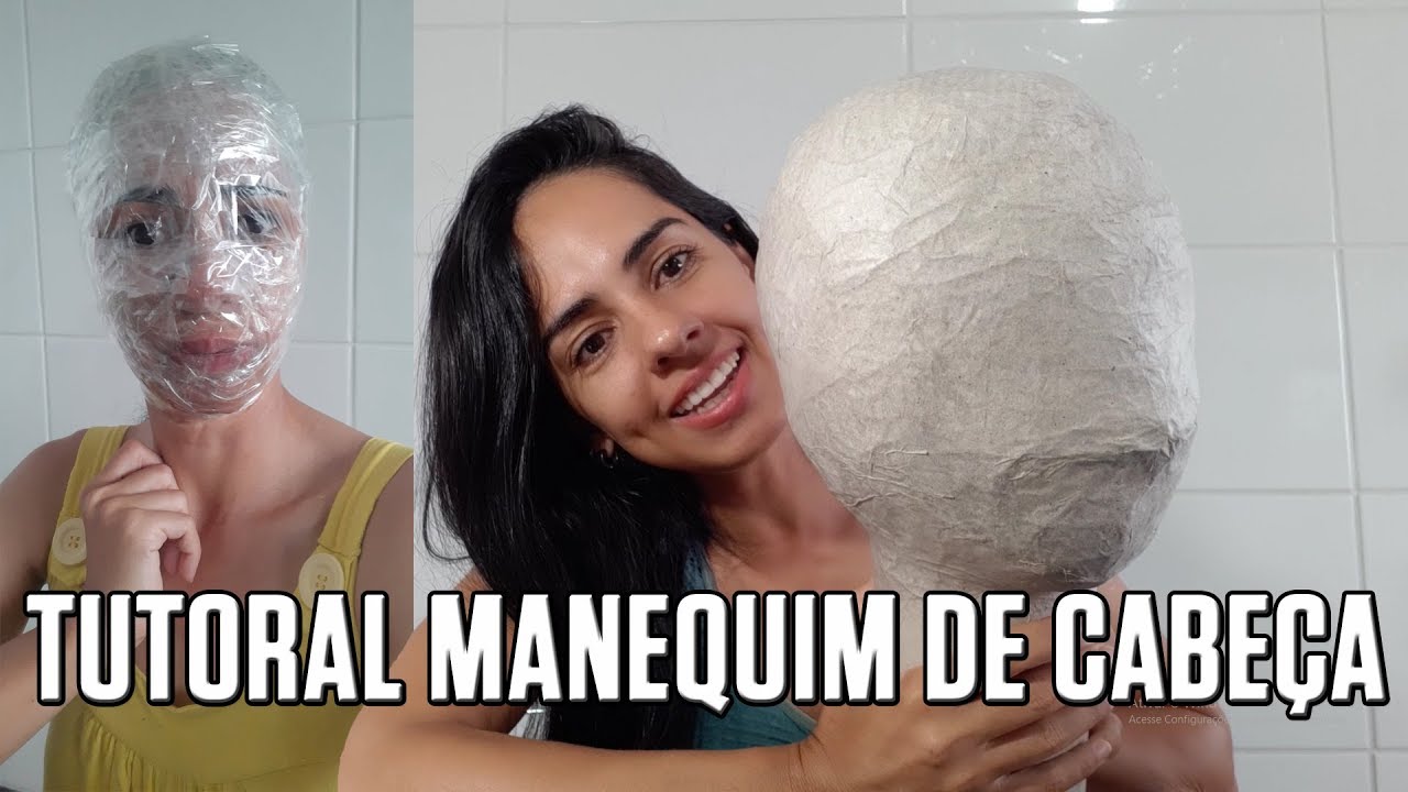 Como fazer um manequim da sua cabeça
