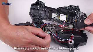 Ruko F11GIM2 Drone - Rear arm replacement