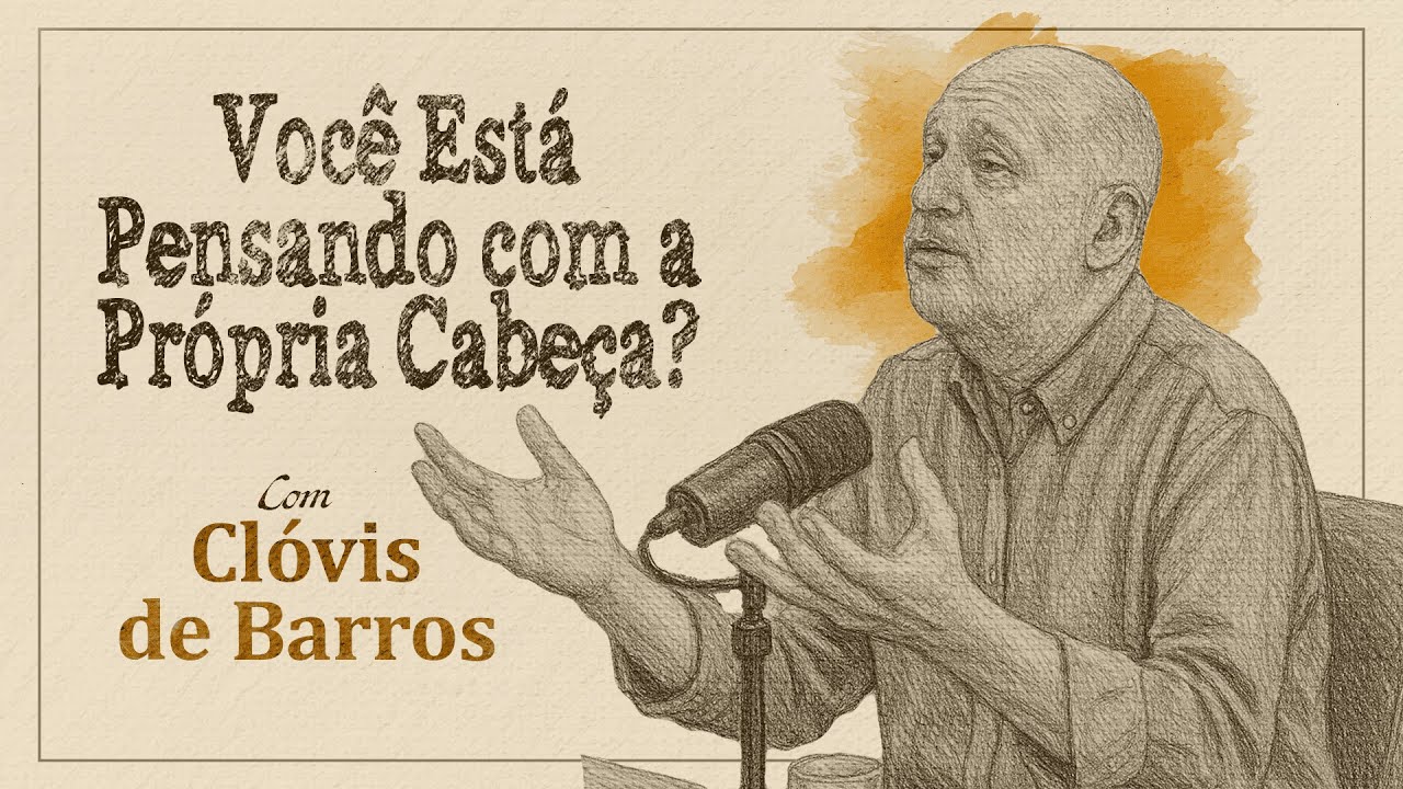 Clóvis de Barros no Inteligência Orgânica: Professores, Algoritmos e o fim do Pensamento Livre? EP1