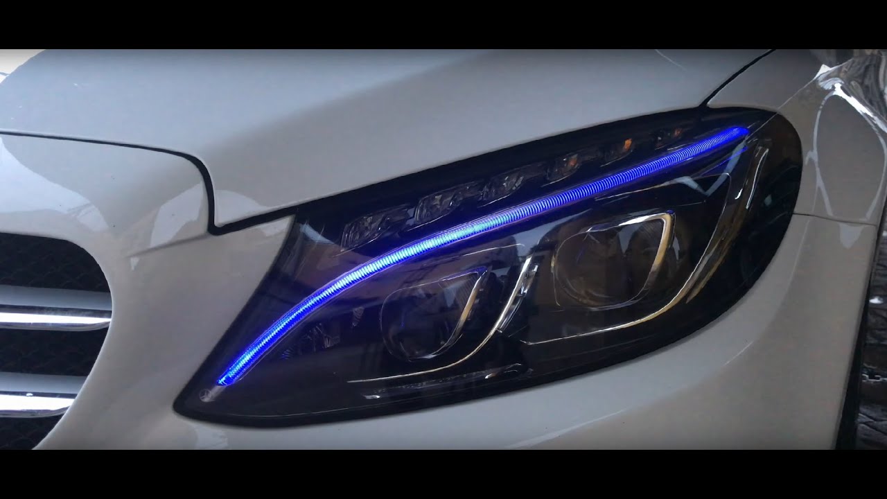 instruktør pålidelighed Aktiver Mercedes-Benz C220 CDI W205 - LED Intelligent Light System - YouTube
