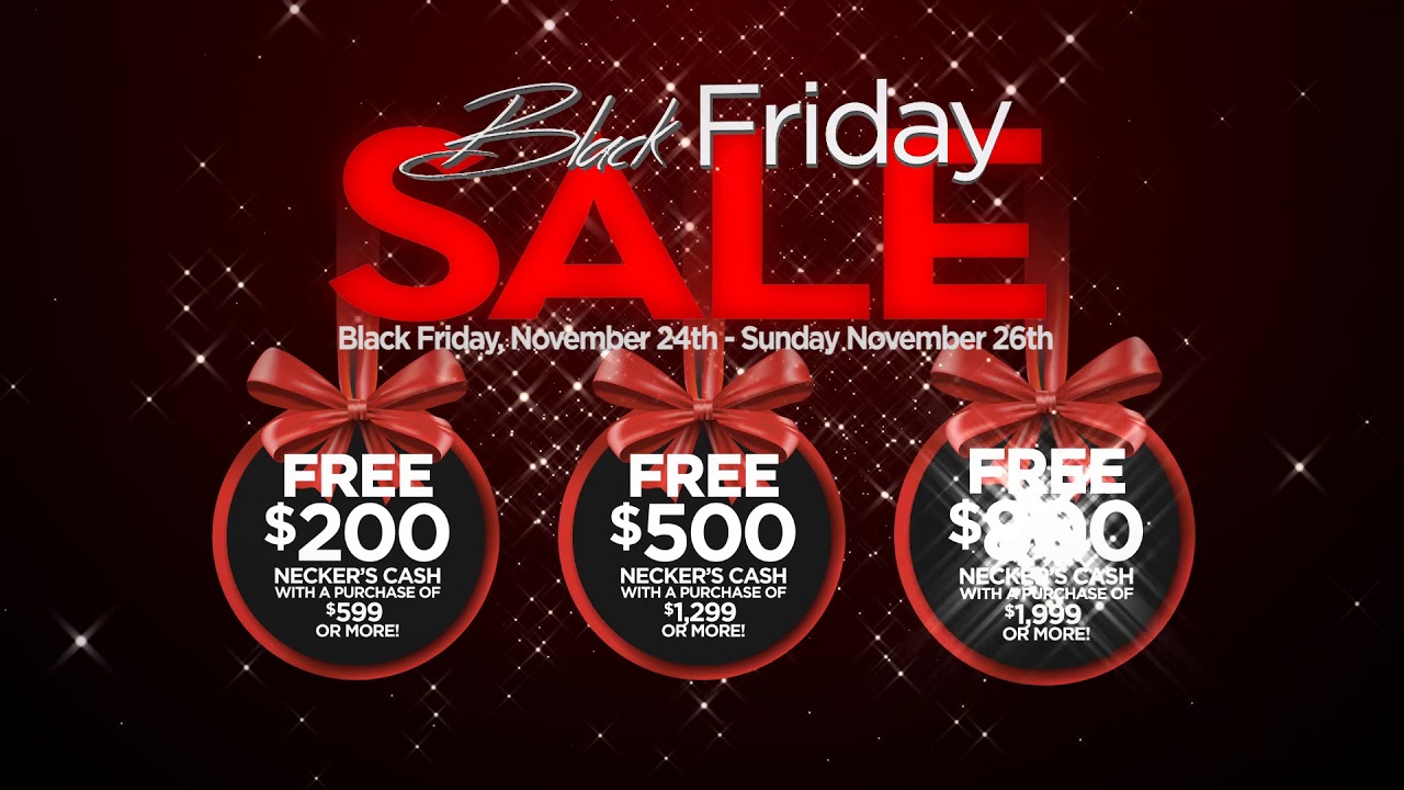 Make This Christmas Easy with BLACK FRIDAY DEALS from Necker's Jewelers