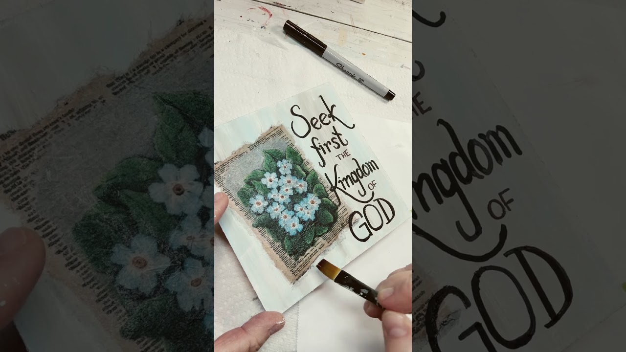 How to Add Realistic Shadow with Acrylics | Easy 3D Painting Trick