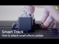 How to attach small effects pedals into an Aclam Smart Track pedalboard I Xotic SL Drive