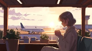 Peaceful Flight ASMR | Soft Morning at the Airport & Cloud Views from the Window screenshot 5