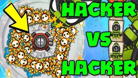 HACKER VS HACKER :: THE MOST POWERFUL SPIKE FACTORY! INSANE 5th Tier Hack - Bloons TD Battles