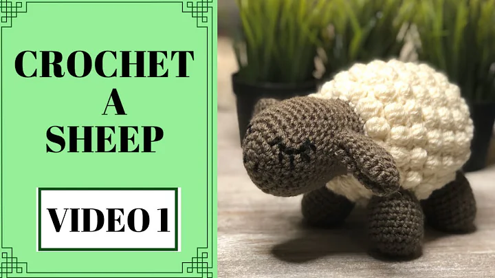 How To Crochet A Sheep Video 1