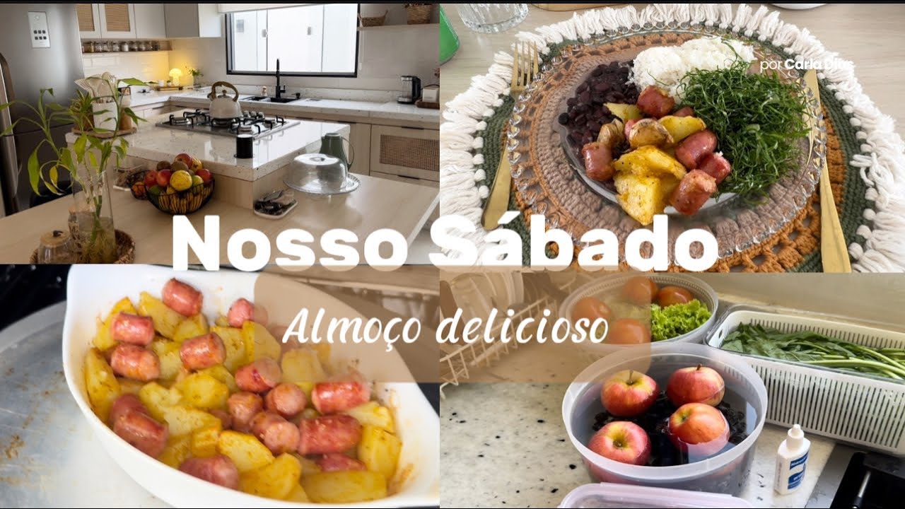 Almoço caseiro - Rotina com a casa 🏡 