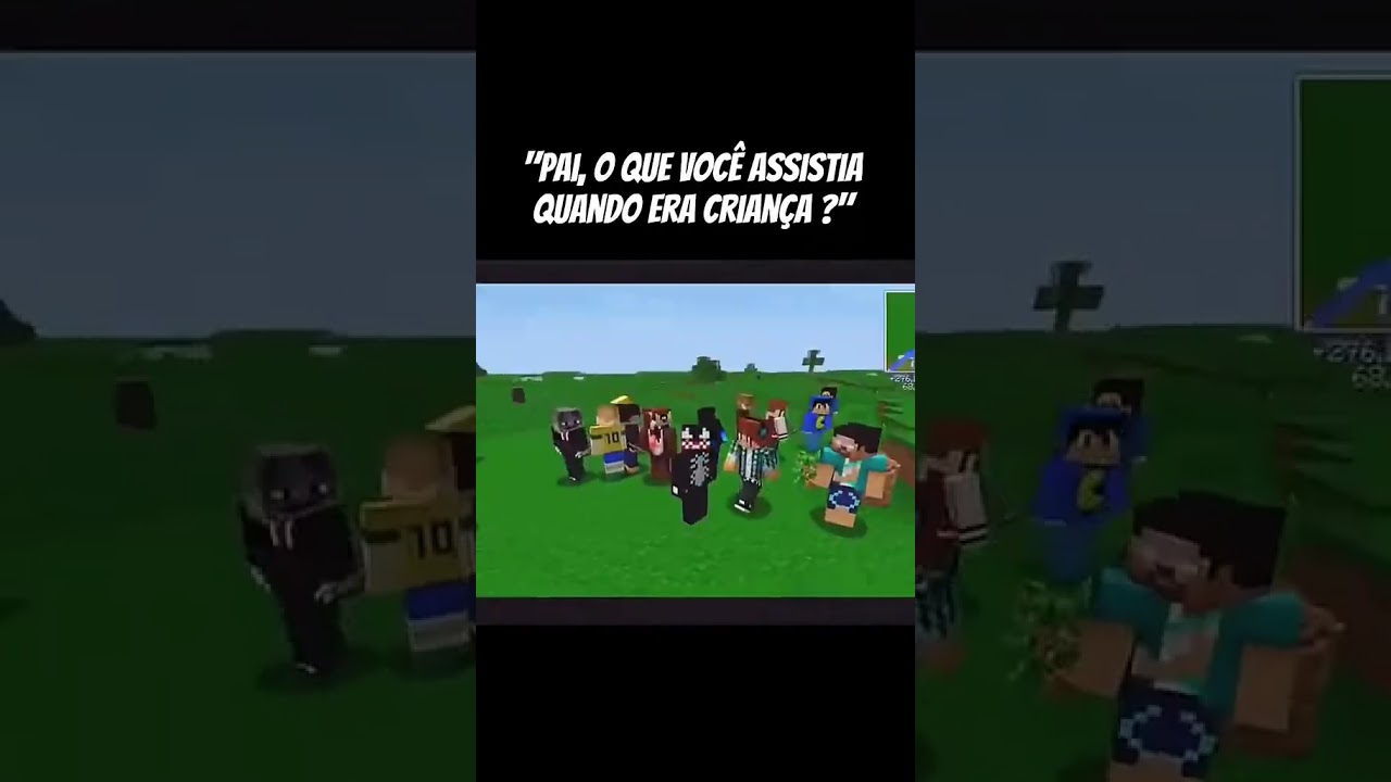 O que vc assistia quando era menor🪄❄️ #nostalgia #minecraft #2015 #authenticgames