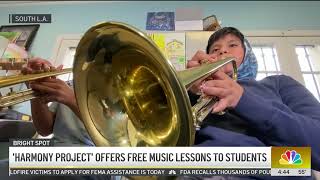 Harmony Project on NBC's "Today in LA" - Bright Spots
