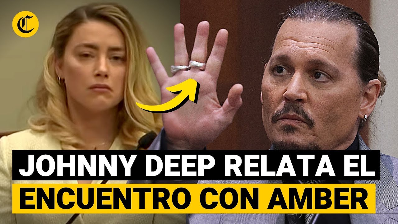JOHNNY DEPP explica cómo perdió parte de un dedo discutiendo con AMBER HEARD
