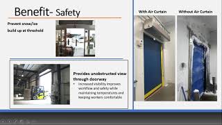Properly Applying Air Curtains in Commercial and Industrial Spaces