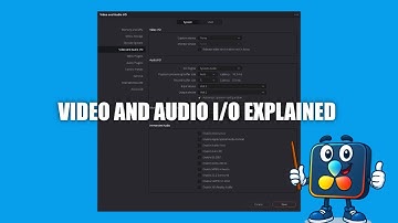 DaVinci Resolve Preferences – System Tab (Video & Audio I/O Explained)