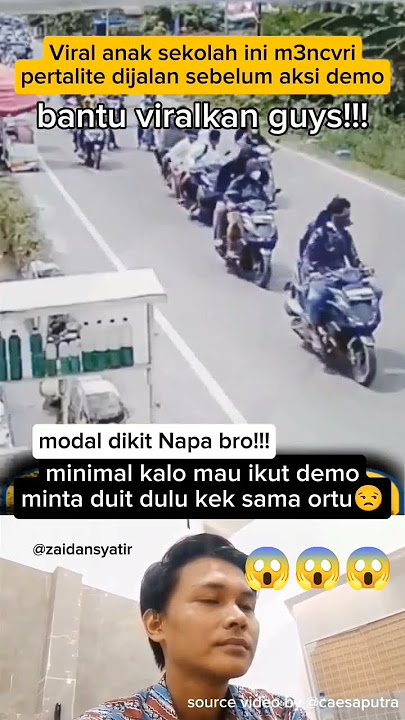 bantu viralkan guys sampe orangnya ketemu.#videolucu #ngakakkocak #demomahasiswa #videoviral #fyp
