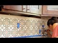 How to Install a Tile Backsplash - YouTube