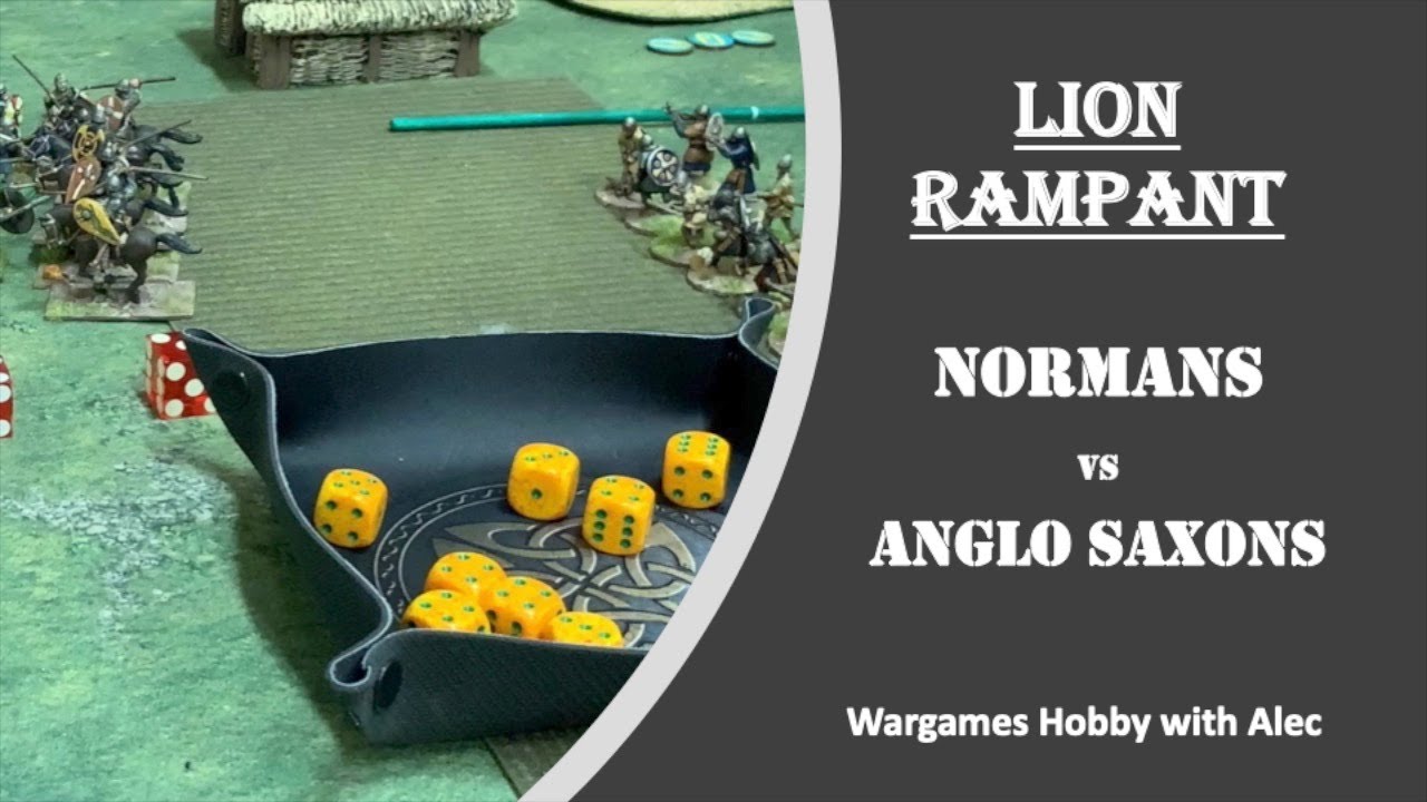 Lion Rampant - Мои норманны создают трудности англосаксам Стива.