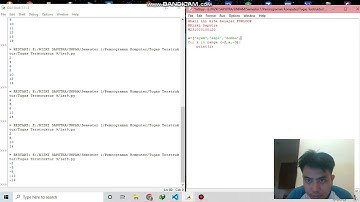 Tugas Pemrograman Komputer Python For Loop #8 Rizki Saputra CS01TELE002