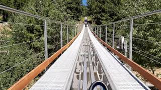 Bogus basin mountain coaster full ride video