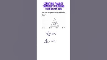 triangle counting | reasoning short tricks | sss gd, mts, tet exams question | mathscan| #shorts