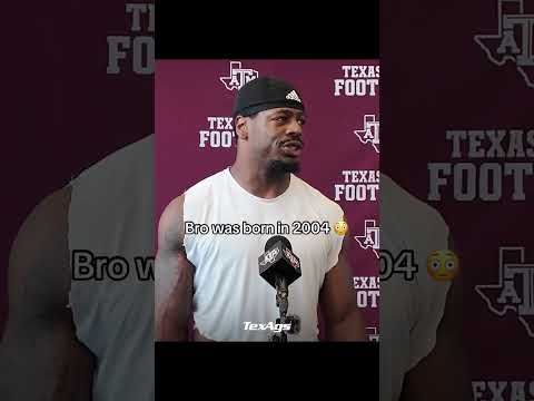 TAMU'S Anto Saka is a tank 😳