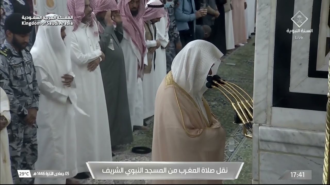 صلاة المغرب للشيخ عبدالمحسن القاسم 5 جمادى الآخرة 1446هـ