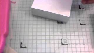 3x3 Notecard Gift Box - Easy to make