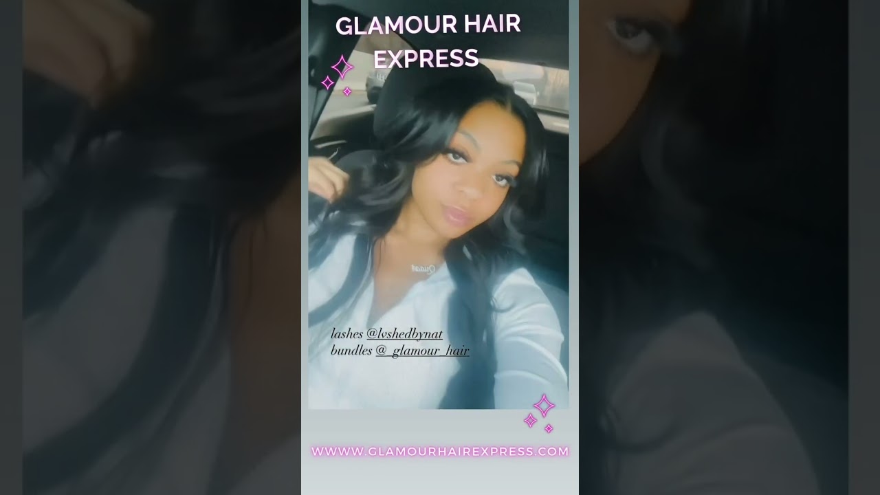 💞Glamour Doll @queen.bahiyahh  is rocking 3 bundles - 24"/26"/28" from our BODY WAVE Collection.