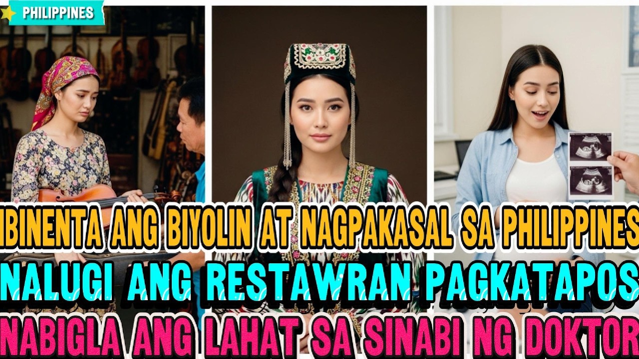 Ibinenta ang biyolin at nagpakasal sa Philippines, ngunit nang mahimatay, ikinagulat ang sinabi ng d