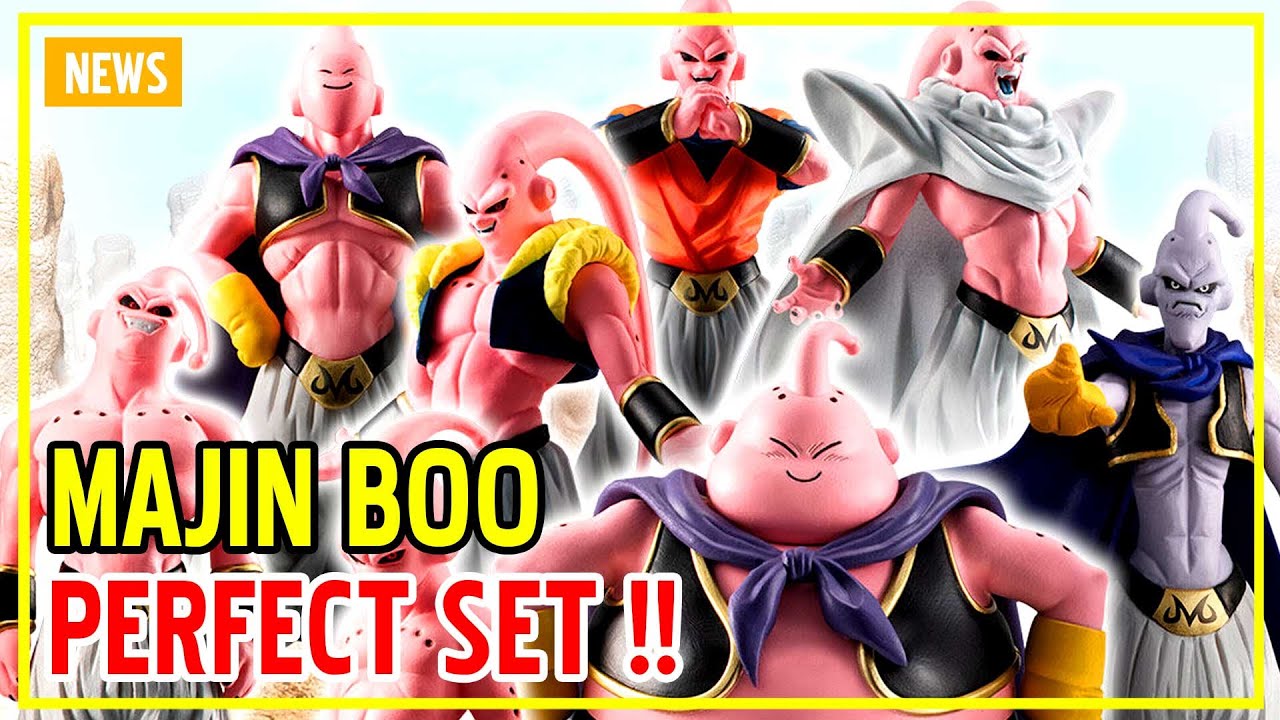 Majin Boo Complete Set - Bandai HG Real Figure Dragon Ball Z PVC