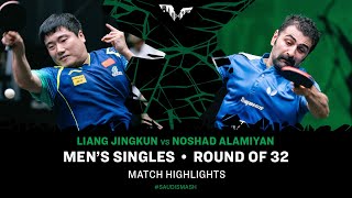 Liang Jingkun vs Noshad Alamiyan | MS R32 | Saudi Smash 2024