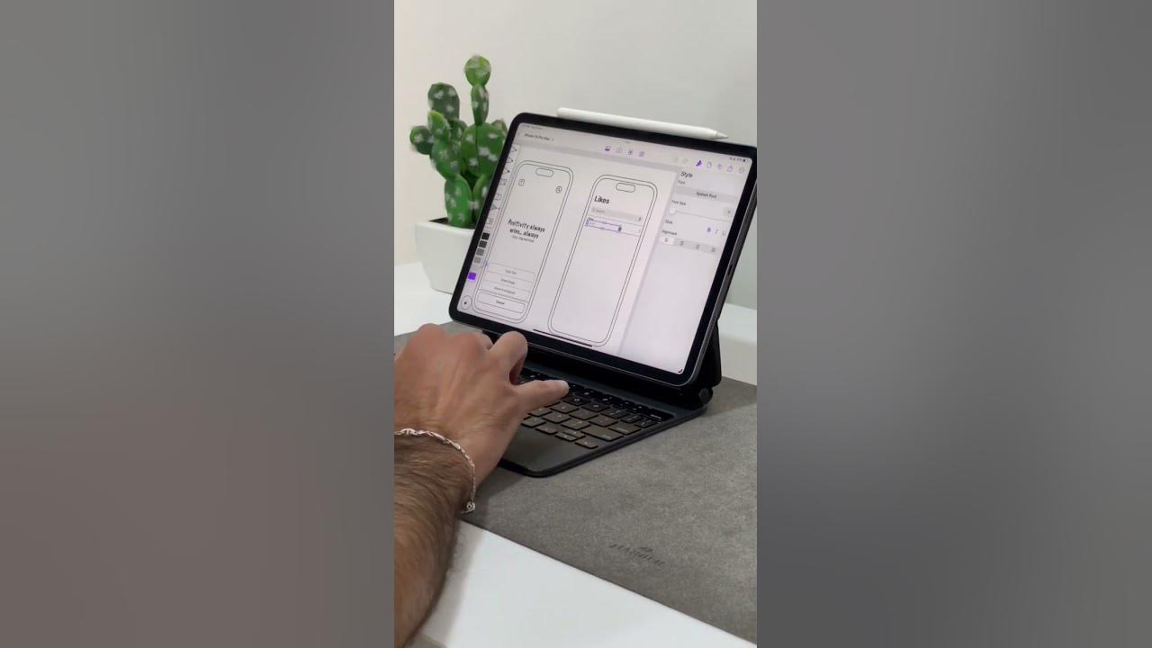 A quick demo from #Mockup 3.3 on #iPad 🤯