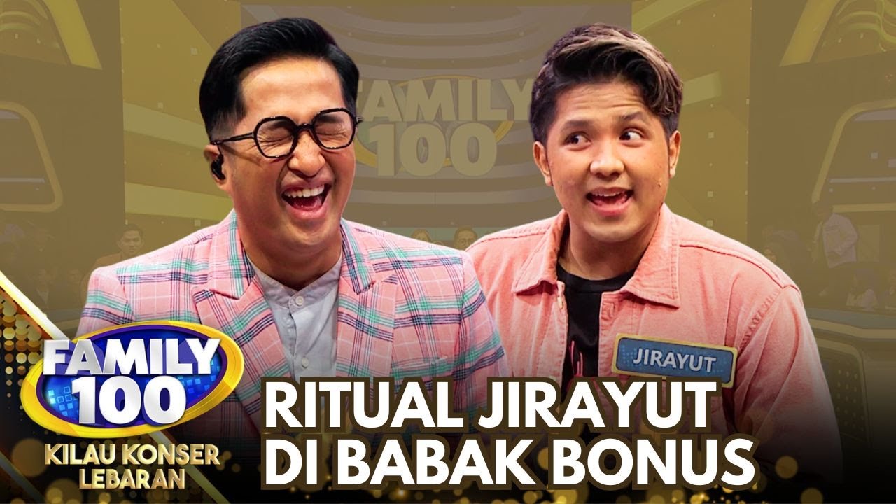 DAG DIG DUG! Berhasilkah Jirayut Bawa Pulang HADIAH UTAMA?! - Family 100 Kilau Konser Lebaran (4/4)