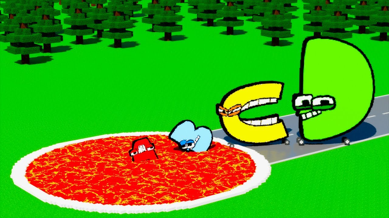 What Happened to Big & Small ALPHABET LORE after LAVA PIT?