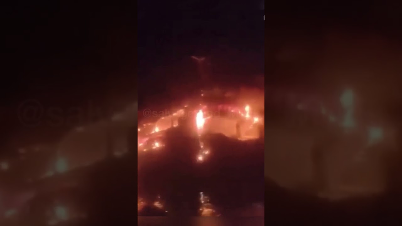 Breaking news. Big accident . Ferry boat is fired 😞