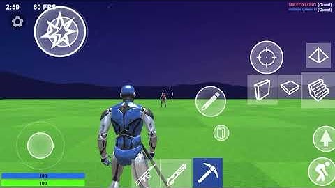 1v1ing bots on 1v1.lol