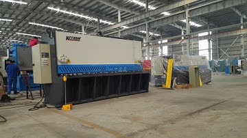 Hydraulic Guillotine Shearing Machine 13mm | Guillotine Shears RAS 12X3200| CHINA KRRASS