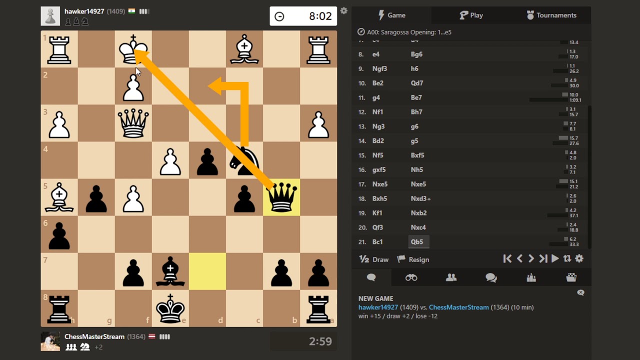 Carlsen Teaches How to play the Saragossa Opening 1 c3. II CHESSABLE  MASTERS, Prelims R8. 