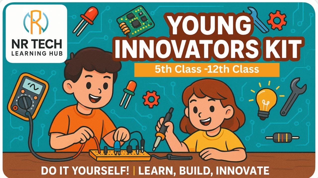 Young Innovators Kit 4#nrtechlearninghub #diyforkids #stemprojects # ...