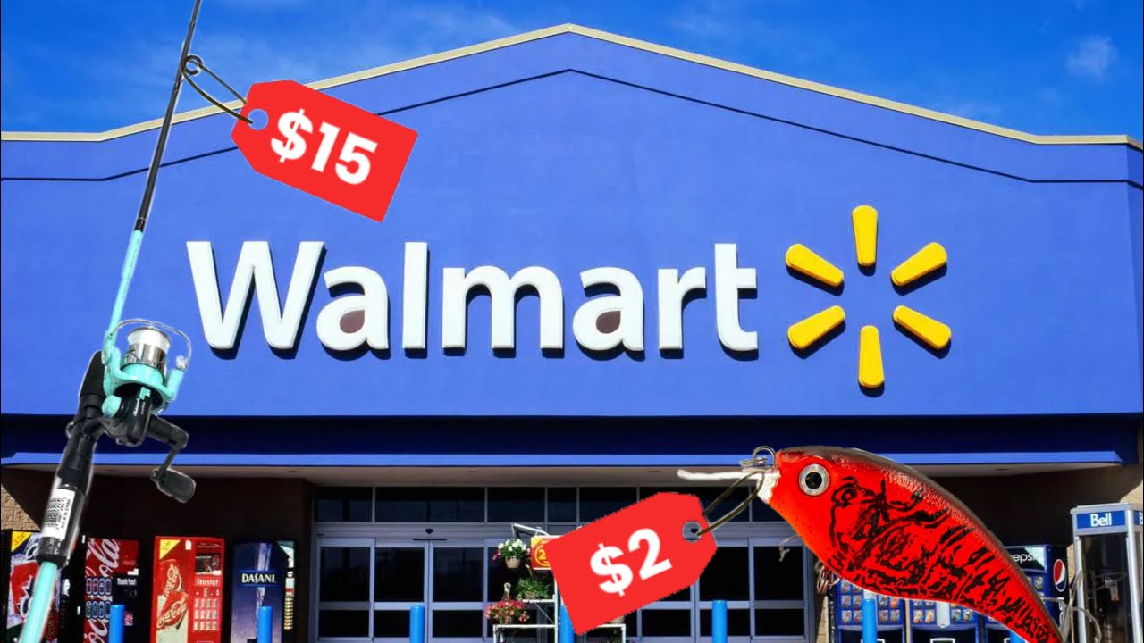Fishing With Walmart Combo *Big Bass Spotted*