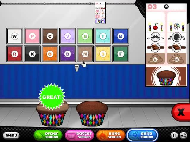 Unblocked Games - Papa's Cupcakeria