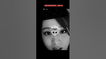 jisoo be like : i am jisoo i am ok 🫣👀filter rocked jisoo shocked 😂