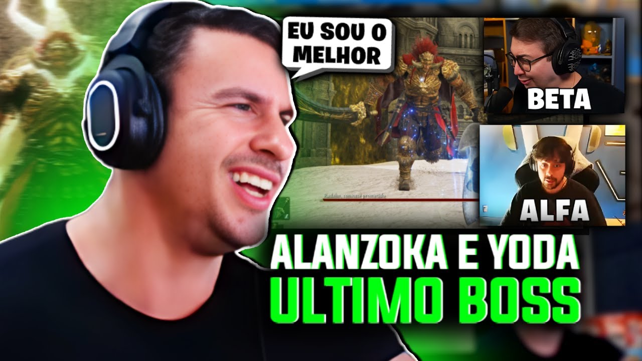 SUPER XANDÃO - Reagindo ALANZOKA E YODA Contra o RADAHN Ultimo BOSS - ELDEN RING DLC