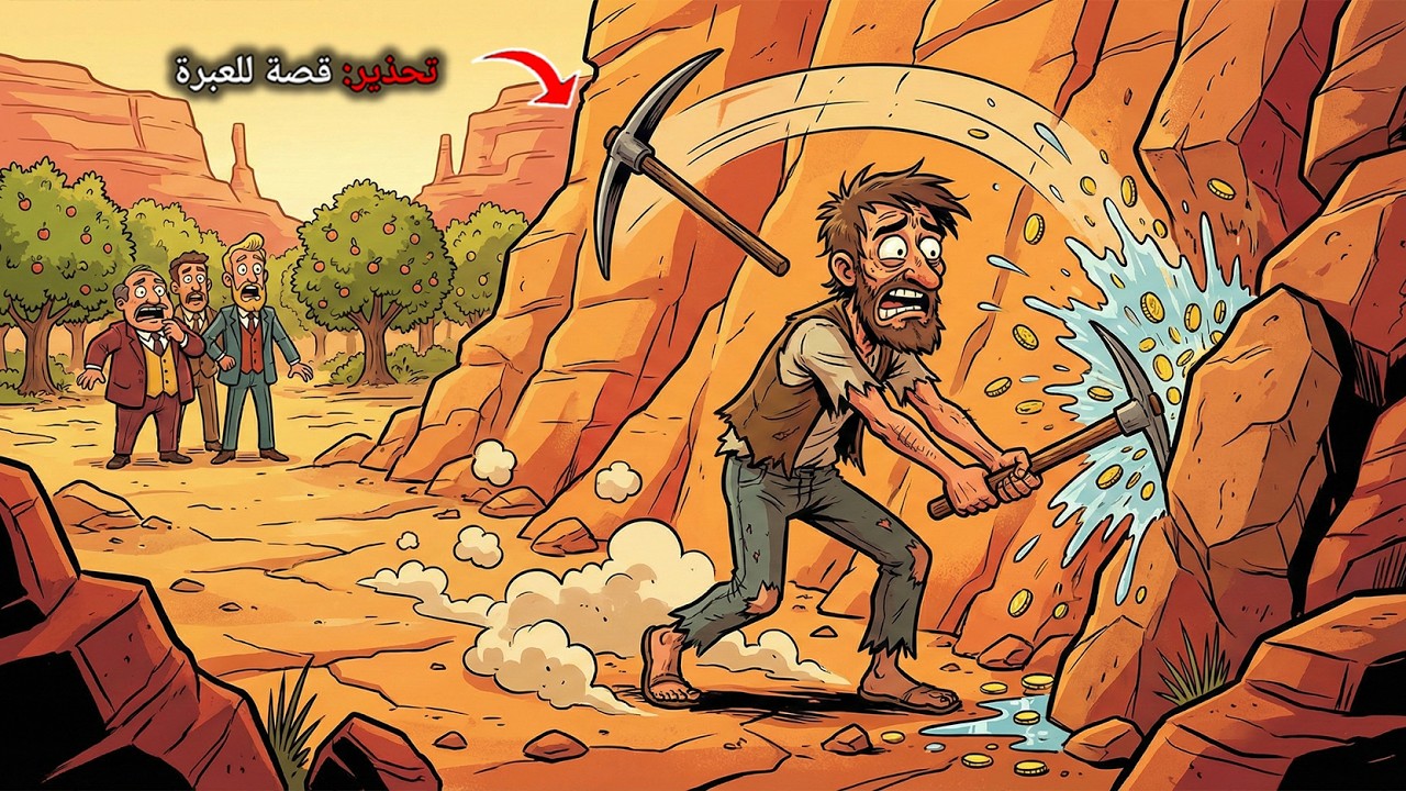 #قصة_الإخوة الذين ورثوا البساتين وتركوا لأخيهم 