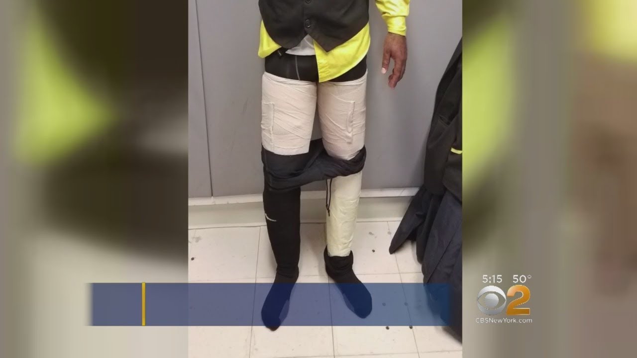 Crew Member Allegedly Caught With Cocaine At JFK - YouTube