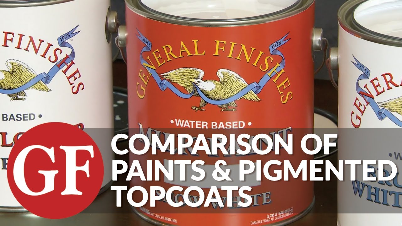 General Finishes Brushable White Enamel - Water Based - Satin - Gallon