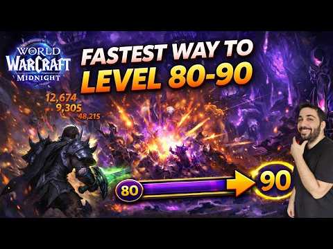 The Fastest Way to Level 80–90 | WoW Midnight Leveling Guide