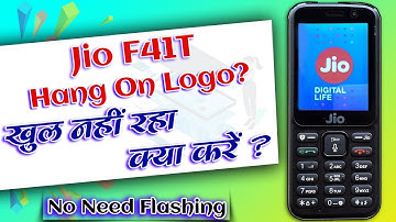 Jio F41T Restart Solution | lyf f41t hang on logo solution | Ajay Telecom #jio_f41t_hang_on_logo