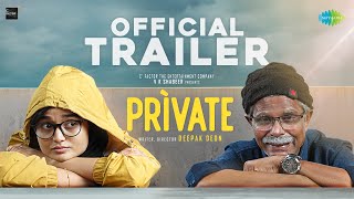 Thumbnail for Private - Official Trailer | Indrans | Meenakshi Anoop | Deepak Deon | Aswin Sathya